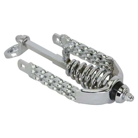 Bike Spring Fork Slammer W/Triple Square Twisted Crown Chrome.