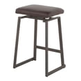 thumbnail image 2 of Tabouret à hauteur de comptoir Geo de LumiSource, Ensemble de 2, 2 of 8
