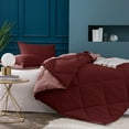 thumbnail image 4 of Multi Color 2-Tone Reversible Comforter Set, 4 of 5