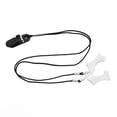 thumbnail image 1 of One Ear Sound Aid Lanyard Clip , BTE Protector A675 Hanging Sound  Rope Lanyard , For Elderly Kids Black L, 1 of 8