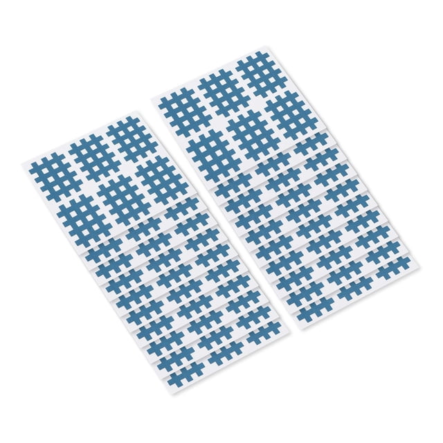 Cintas cruzadas terapéuticas, 20 piezas/juego de cintas cruzadas deportivas para músculos, cintas cruzadas para aliviar el dolor, pegatinas inteligentes con funcionalidad