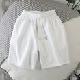 thumbnail image 3 of Pantalones cortos de tabla para hombre, pantalones cortos holgados de moda, pantalones cortos casuales deportivos sólidos, primavera verano 2022, nuevos, 3 of 5