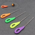 thumbnail image 4 of Fishing Hair Rig Portable Non-slip Handle Sharp Tip Anti--rust Durable Lure Penetration Mini Stainless Steel Reservoir Fishing Bait Needle Fishing Tools, 4 of 7