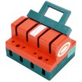 thumbnail image 2 of Interruptor de seguridad de cuchillo 4P de un solo tiro 100A AC 380V Conexión de terminal Desconexión Interruptor de cuchillo para interruptores de alimentación, 2 of 13