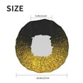 thumbnail image 6 of Disketp Gold Glitter Gradient Shower Caps,Reusable Shower Cap For Women, Double Layer Waterproof Hair Cap, Large Size For All Hair Lengths,For Girls Spa Home Salon Use, 6 of 9