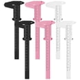 thumbnail image 3 of KAKOWELY 6Pcs Eyebrow Measuring Rulers Eyebrow Calipers Gauge Rulers for Eyebrow Makeup Accessories,8.27"X2.95"X0.39", 3 of 4