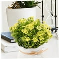 thumbnail image 5 of Artificial Flowers - Simulation Product - Small Bonsai Simulation Greenery Faux Potted Artificial Plants Outdoor Decoration Desk Decorative Plants Plant Flower - 1 Pot Of Daisy Artificial Flowers, 5 of 9