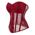 thumbnail image 2 of Luxalzxs Womens Bustier Corset Top Sexy Lingerie Sets Hollow Out Corset & Panty Set Waist Cincher 2 Piece Corset Lingerie Bodysuit Set, 2 of 5