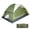 Green White-2 Person-Fiberglass Pole, variant on Kroyicegears 2/4 Person Tents for Camping - Waterproof Lightweight Outdoor Camping Tents 7.2 lb
