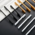 thumbnail image 2 of OULII 2Set Aluminium Alloy Door Grip Handle Black for Modern Feeling Home Decoration, 2 of 5