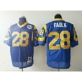 thumbnail image 1 of Rams Football Jersey Jersey Legend Second Generation Retro Embroidery Training Game Uniform Team Uniform Short Sleeve T-Shirt Mesh, 1 of 2