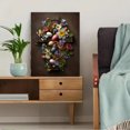 thumbnail image 5 of UXIEQU Easter Cross Flower Canvas Wall Art Print 15.75x11.81 Inches, 5 of 8