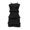 Black, variant on IROINNID Women's Sleeveless Solid Color Sheath Dress Fashion Cool Casual Formal Party Pleated Sling Elegant Dress Square Neck Short Dress