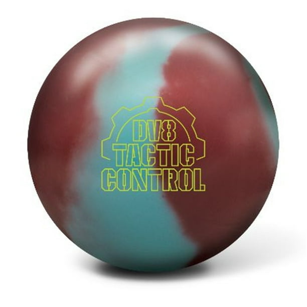 DV8 Tactic Control Bowling Ball Red/Light Blue (16lbs)