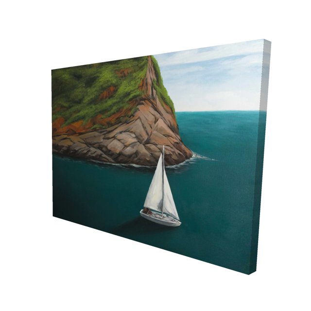 À seda à porto venere - Toile 36"x48 Pouces - Impression à la Demande