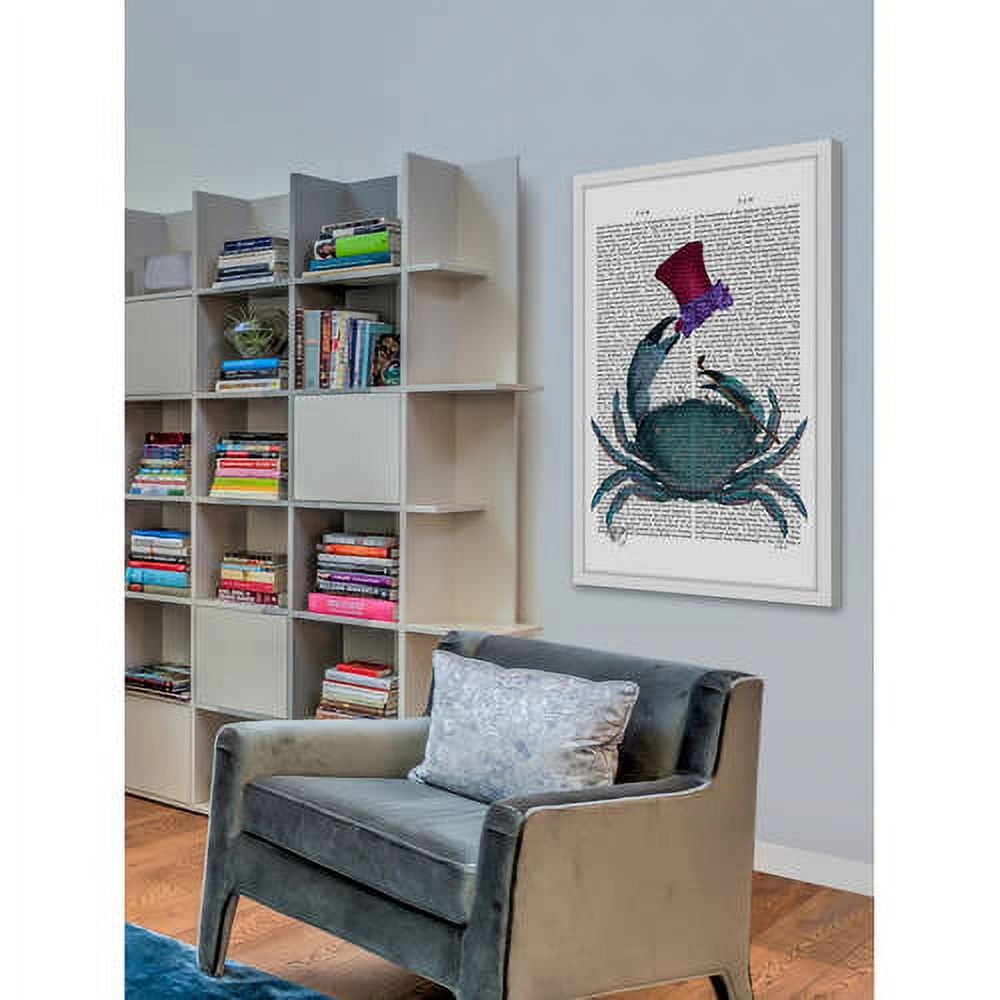 Marmont Hill "The Dandy Crab" Framed Painting Print