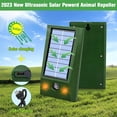 thumbnail image 4 of Repelente ultrasónico de animales,Dispositivos disuasorios para gatos y animales al aire libre,Dispositivos repelentes de ciervos Energía solar,Repelente solar de animales conduce eficazment, 4 of 5