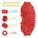 thumbnail image 2 of Pegamento para morder de juguete, 1 Uds., limpieza de dientes, resistente a mordeduras, aburrimiento, anillo interactivo, juguetes de goma para perros MFZFUKR BST3055813-3, 2 of 5