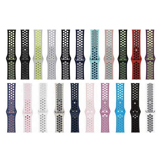 Extensible de Calidad Barato Sport Collection 42/44/45mm ML Blue Light Blue/Azul Azul Claro S123456SE789 Silicon