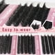 thumbnail image 5 of Kit de extensión de pestañas Focipeysa Lash Clusters, 300 unidades, 9-16 mm, 5 of 9