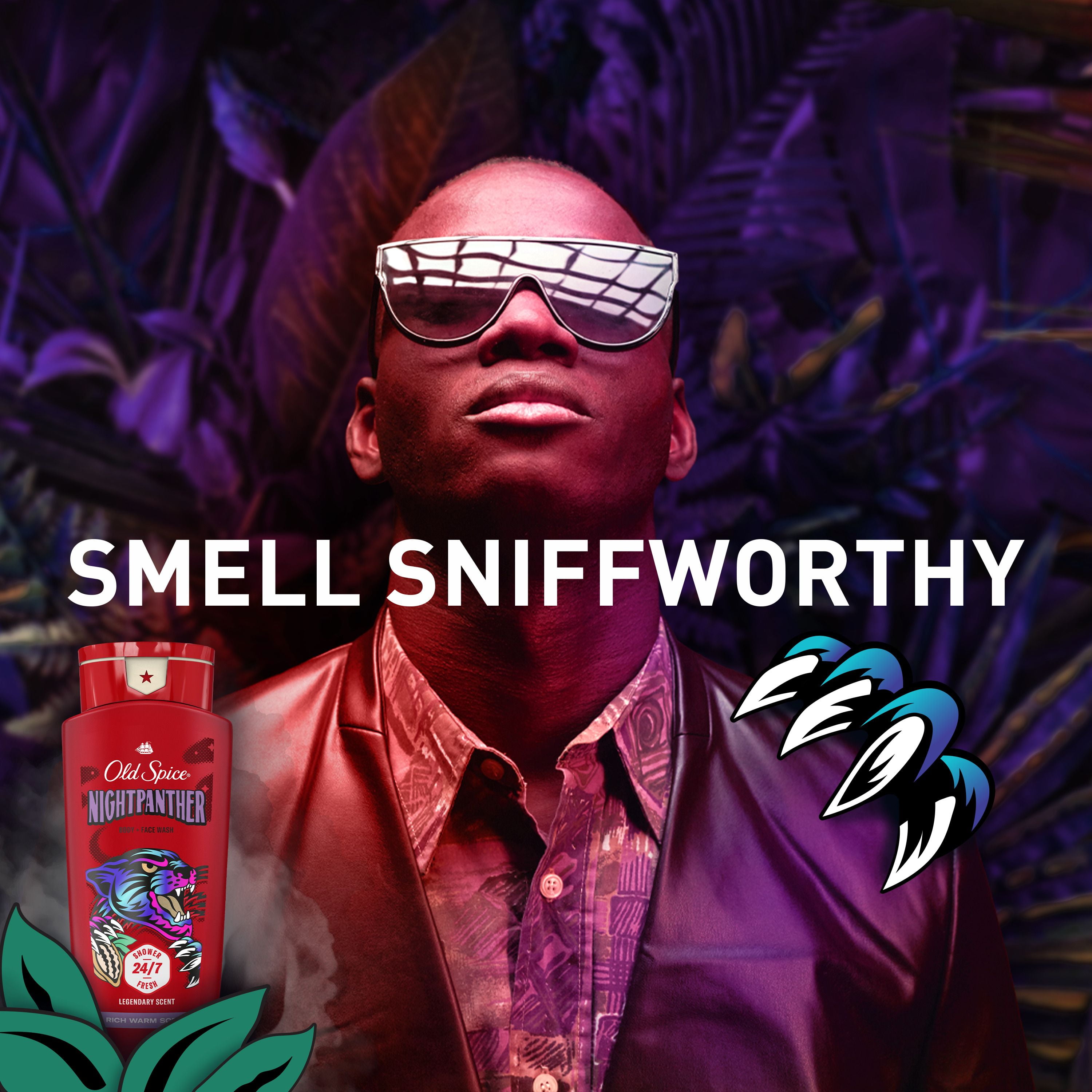 Nettoyant pour le corps Old Spice pour hommes, NightPanther
