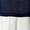 Navy_Off-White, variant on Lush Decor Linen Button Window Panel - Black/White - Single - 108 x 40