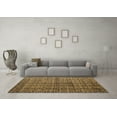 thumbnail image 3 of Ahgly Company Indoor Rectangle Abstract Brown Modern Area Rugs, 8' x 10', 3 of 4