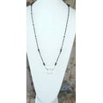 thumbnail image 3 of Black Crystal Women's Beaded Eyeglass Holder 28" on 19 Strand Wire, Around Neck to Hold Eyewear, Sunglasses, Chain, Cord, Leash, 3 of 8