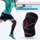 thumbnail image 2 of Rodillera Profesional Ajustable Rodillera Soporte Patella Sport Guard Wrap Negro + Rosa ANGGREK JFJM13, 2 of 8