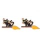 thumbnail image 2 of 10 colgantes de gato con escoba, accesorios de joyería, adornos de aleación de esmalte, colgantes para collares, pulseras, bisutería, color lima, 19,5 x 34 x 1,5 mm, agujero: 2 mm., 2 of 3