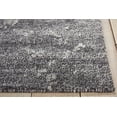thumbnail image 2 of Nourison Silk Shadows Graphite Area Rug Graphite 5'6" x 7'5", 2 of 4