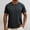 Gray, variant on Men's Ultra Soft Bamboo Viscose Short Sleeve T-Shirt Cooling Comfy Lightweight Casual Sleep Lounge Shirt Big and Tall Size M-5XL Gray