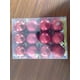 thumbnail image 2 of Paquete de 24 adornos navideños - Hermosas decoraciones para árboles de Navidad [Rojo] JAMW Sencillez, 2 of 5