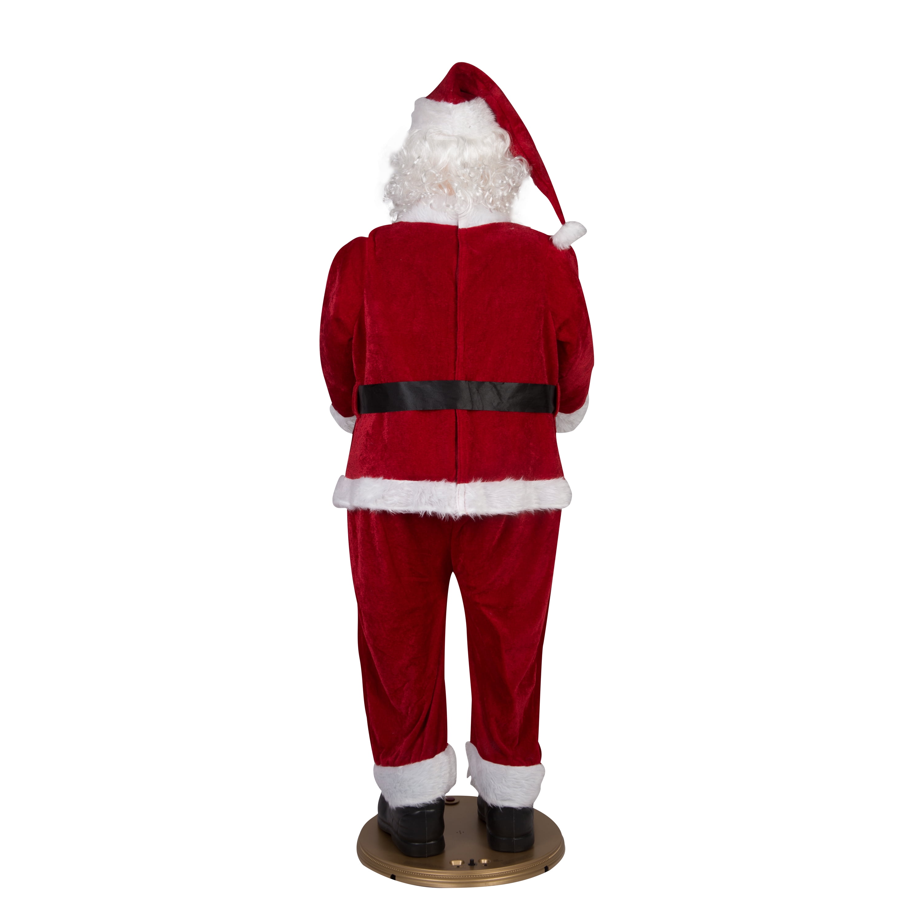 Christmas Gemmy Life Sized Animated Santa Claus Indoor and