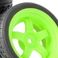 thumbnail image 3 of Neumáticos de coche RC Yotijar 4 piezas 62 mm 26 mm 12 mm Verde, 3 of 4