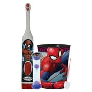 Spiderman Oral Hygiene Bundle with Battery Powered Toothbrush