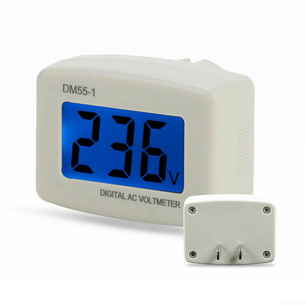 Mini DM55-1 AC 80-300V LCD Digital Voltmeter Mini DM55-1 AC 80-300V LCD Digital Voltmeter