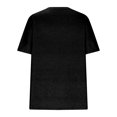thumbnail image 4 of Otvok Women Round Neck Print Tee Fashion Comfortable Female Blouses Tops, 4 of 6