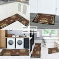 thumbnail image 4 of Coffee Kitchen Rugs Coffee Rugs for Kitchen Coffee Rug Coffee Latte Kitchen Rug Coffee Themed Kitchen Mats Decorations Non-Slip Runner Rug for Kitchen, Laundry, Living Room, Front Door, 4 of 5