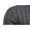 thumbnail image 4 of AIOPESON, jerséis ajustados de cuello alto para hombre, suéter informal básico de Color sólido a rayas cálido, nuevos suéteres de moda de invierno para hombre AIOPESON Jersey cuello alto acrílico, 4 of 7