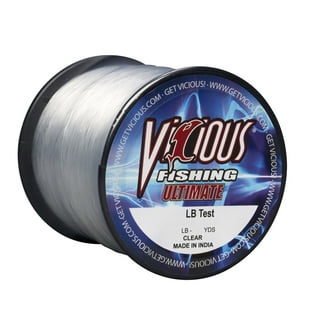  Vicious Fishing 200 Yard 10 Pound Test Fluorocarbon Fishing  Line : Sports & Outdoors