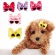 thumbnail image 2 of Lazos Para El Pelo De Gato, Accesorios De Aseo Con Banda Elástica, 25 Uds. Lazos Para El Pelo De Mascotas, Poliéster No Tóxico Para Gatos, Mascotas, Perros Pequeños, Animales ANGGREK Medium Dog Hair Bows, 2 of 8