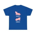 thumbnail image 2 of Inhale Exhale Pig Yoga Meditation Workout Exercise T-Shirt, 2 of 2