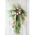 thumbnail image 6 of 40" Faux Long Needle Pine Swag (w/o bow), 6 of 7