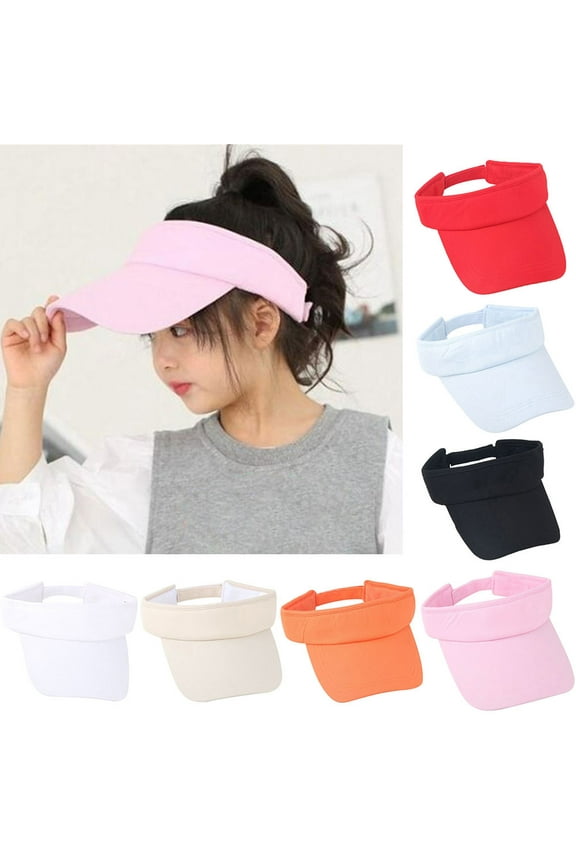 Summer Anti-UV Cap Hat Outdoor Topless Beach Children Kids Breathable Sunhat
