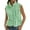 Green, variant on Breezora Women's Checkered Waistcoat Plush Zip Up Sleeveless Jacket Cozy Winter Casual Outerwear for Daily Wear L Size Black