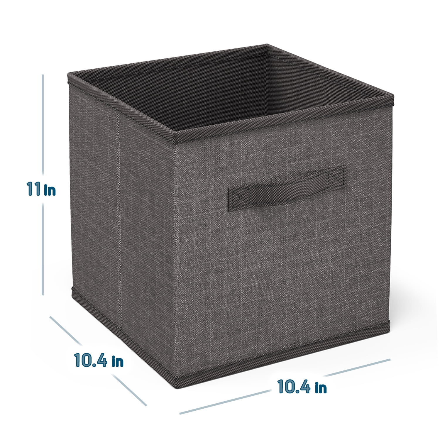 Nestl 12 PC Cube Storage Organizer for Bedroom - Box Storage Cuber