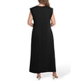 thumbnail image 7 of Cueply Women's Plus Size Maxi Dresses Casual Split Long Sleeveless Dress for Women with Pockets, 7 of 7