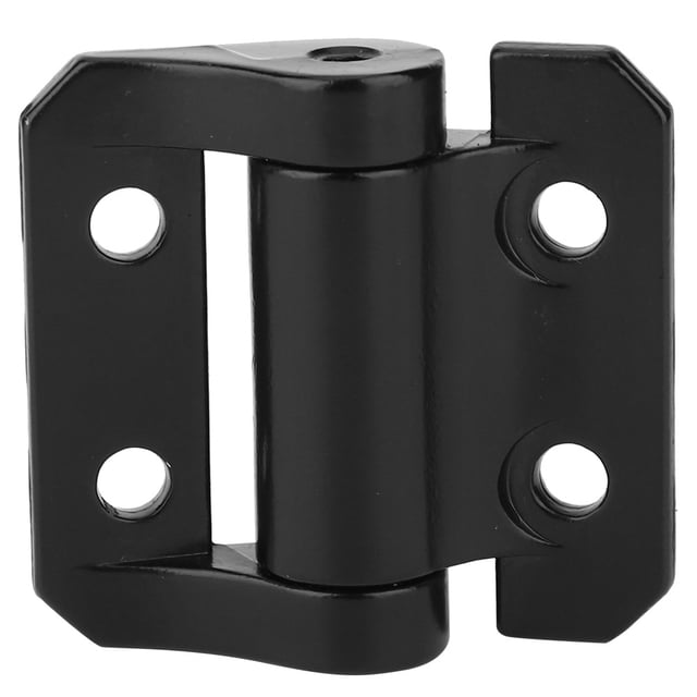 Bisagra de torsión ajustable de acero de aleación de zinc negro galvanizado para maquinaria industrial puerta de vidrio negro 1,2 Nm