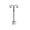 Black-A, variant on Long Metal Shepherd Hook Plants Hanger Stake, Heavy Duty Iron Double Garden Stake Holder, Outdoor Ground Insert Hanging Rack, Wall Mounted Flower Pot Hook for Yard Fence and Patio Decor, Black-A